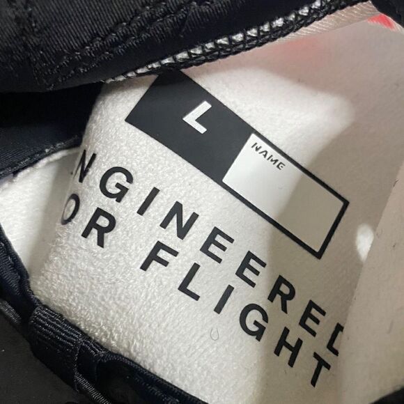 Nike Air Jordan Infrared Cement Vapor Jet 7.0 Receiver Football Gloves size L - Picture 9 of 10